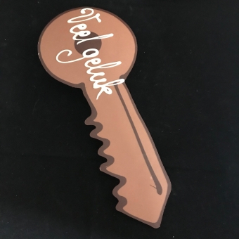 Chocoladeplaat sleutel